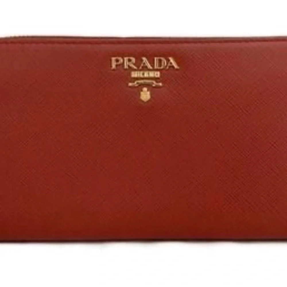 Prada Saffiano Leather Zip Around Wallet – Red - Picture 4 of 14